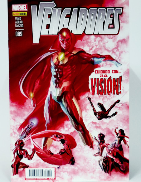 CÓMIC LOS VENGADORES 69 PANINI MARVEL GRAPA DE KIOSCO