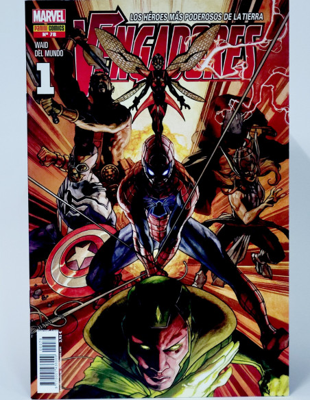 CÓMIC LOS VENGADORES 78 PANINI MARVEL GRAPA DE KIOSCO