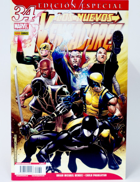 CÓMIC LOS NUEVOS VENGADORES 34 VOL.1 EDICION ESPECIAL PANINI MARVEL VOLUMEN GRAPA DE KIOSCO