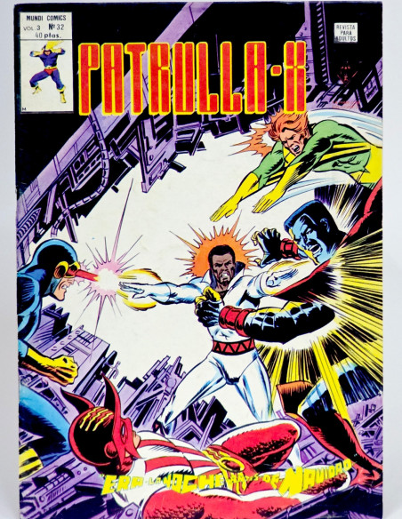 CÓMIC LA PATRULLA X 32 ERA LA NOCHE VOL.3 VERTICE MARVEL VOLUMEN NORMAL ESTADO