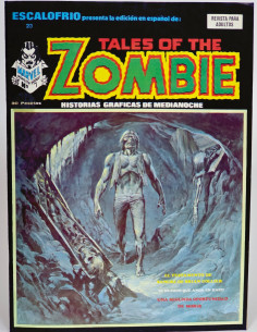 CÓMIC ESCALOFRIO 23 TALES OF THE ZOMBIE VERTICE MARVEL...