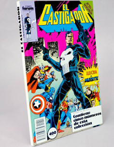 CÓMIC EL CASTIGADOR 31 AL 35 RETAPADO FORUM MARVEL...