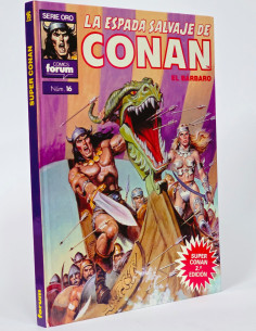 CÓMIC SUPER CONAN 16 LA ESPADA SALVAJE DE CONAN TAPA DURA...