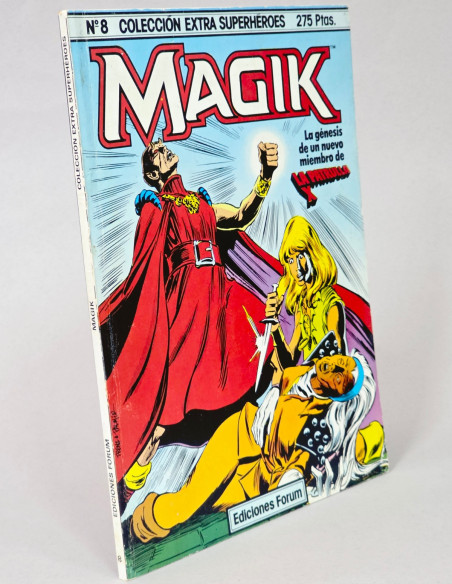 CÓMIC COLECCIÓN EXTRA SUPERHÉROES 8 MAGIK FORUM MARVEL MUY BUEN ESTADO