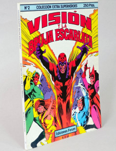 CÓMIC COLECCIÓN EXTRA SUPERHÉROES 2 VISIÓN BRUJA...