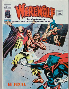 CÓMIC WEREWOLF 14 EL FINAL VOL.2 VERTICE MARVEL HOMBRE...
