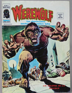 CÓMIC WEREWOLF 5 UN ECLIPSE VOL.2 VERTICE MARVEL HOMBRE...