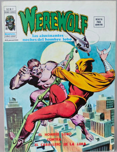 CÓMIC WEREWOLF 9 CABALLERO LUNA VOL.2 VERTICE MARVEL...