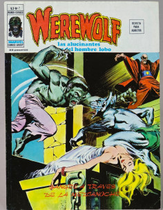 CÓMIC WEREWOLF 7 SANGRE A TRAVÉS VOL.2 VERTICE MARVEL...