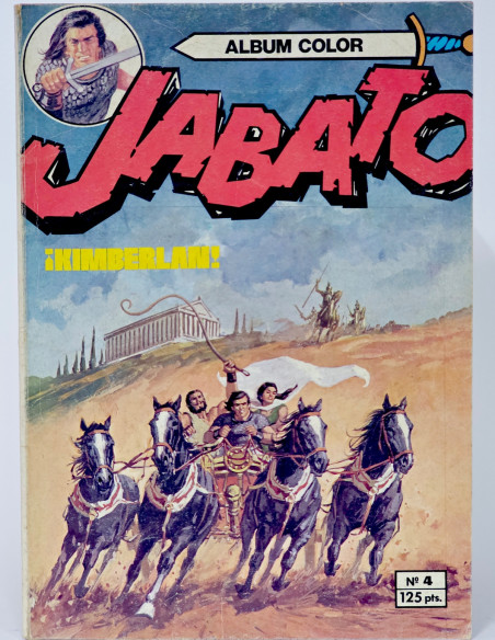 CÓMIC JABATO 4 ÁLBUM COLOR KIMBERLAN EDITORIAL BRUGUERA NORMAL ESTADO