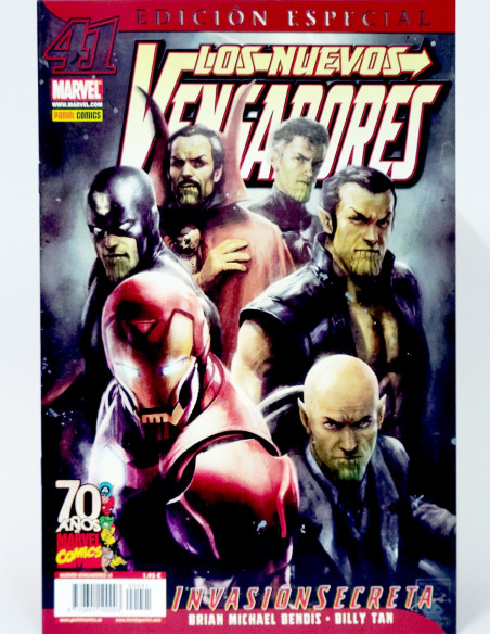 CÓMIC LOS NUEVOS VENGADORES 41 VOL.1 EDICION ESPECIAL PANINI MARVEL VOLUMEN GRAPA DE KIOSCO