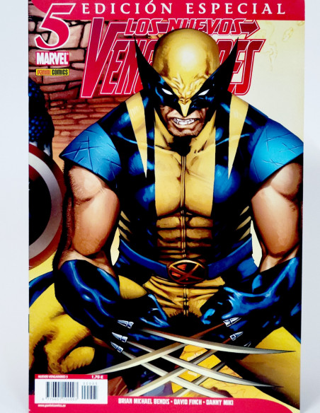 CÓMIC LOS NUEVOS VENGADORES 5 VOL.1 EDICION ESPECIAL PANINI MARVEL VOLUMEN GRAPA DE KIOSCO