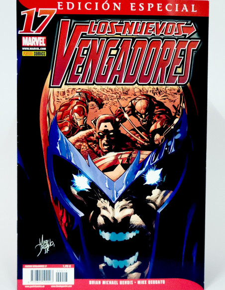 CÓMIC LOS NUEVOS VENGADORES 17 VOL.1 EDICION ESPECIAL PANINI MARVEL VOLUMEN GRAPA DE KIOSCO