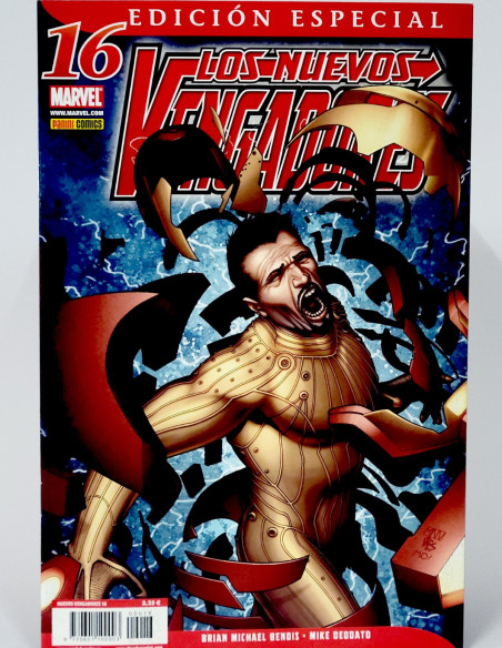 CÓMIC LOS NUEVOS VENGADORES 16 VOL.1 EDICION ESPECIAL PANINI MARVEL VOLUMEN GRAPA DE KIOSCO