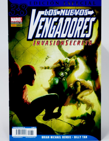 CÓMIC LOS NUEVOS VENGADORES 38 VOL.1 EDICION ESPECIAL PANINI MARVEL VOLUMEN GRAPA DE KIOSCO