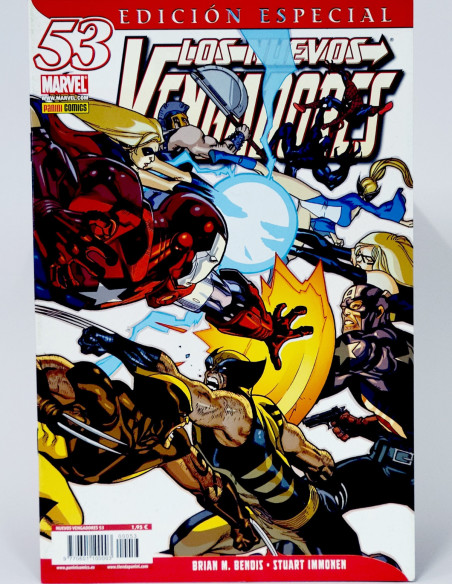 CÓMIC LOS NUEVOS VENGADORES 53 VOL.1 EDICION ESPECIAL PANINI MARVEL VOLUMEN GRAPA DE KIOSCO