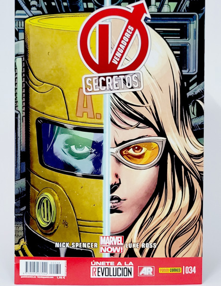 CÓMIC VENGADORES SECRETOS 34 MARVEL NOW PANINI MARVEL GRAPA DE KIOSCO