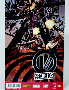 CÓMIC VENGADORES SECRETOS 40 EDICION ESPECIAL PANINI...