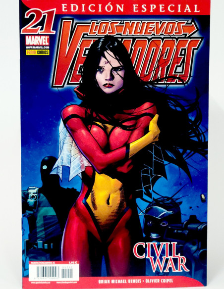 CÓMIC LOS NUEVOS VENGADORES 21 VOL.1 EDICION ESPECIAL PANINI MARVEL VOLUMEN GRAPA DE KIOSCO