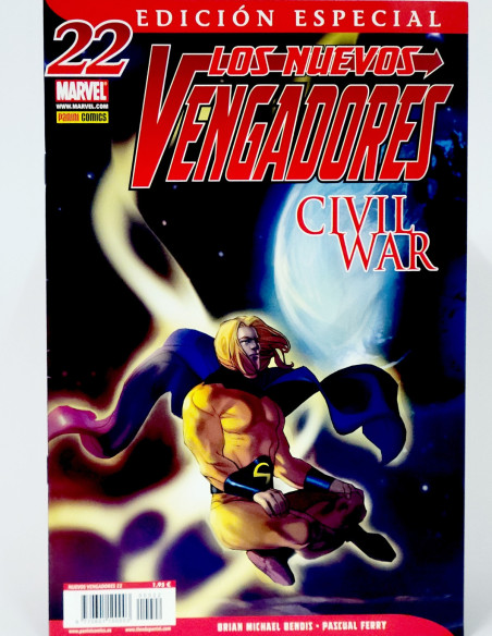 CÓMIC LOS NUEVOS VENGADORES 22 VOL.1 EDICION ESPECIAL PANINI MARVEL VOLUMEN GRAPA DE KIOSCO