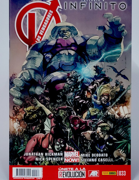 CÓMIC LOS VENGADORES 33 VOL.4 PANINI VOLUMEN MARVEL GRAPA DE KIOSCO