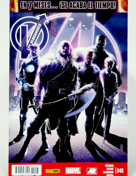 CÓMIC LOS VENGADORES 48 VOL.4 PANINI VOLUMEN MARVEL GRAPA DE KIOSCO