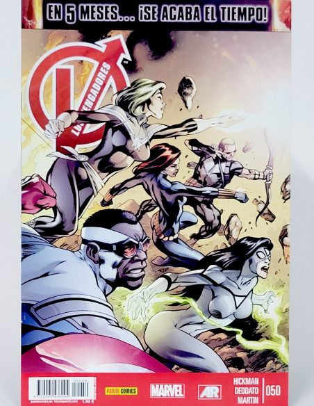 CÓMIC LOS VENGADORES 50 VOL.4 PANINI VOLUMEN MARVEL GRAPA DE KIOSCO