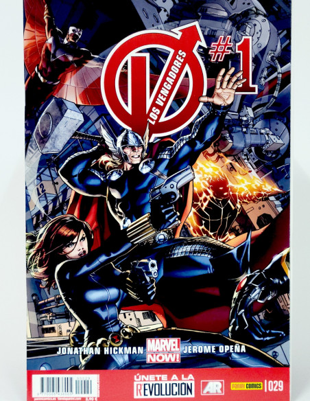 CÓMIC LOS VENGADORES 29 PANINI MARVEL GRAPA DE KIOSCO