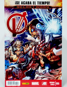 CÓMIC LOS VENGADORES 55 SECRET WARS PANINI MARVEL GRAPA...