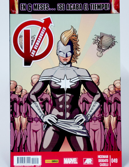 CÓMIC LOS VENGADORES 49 PANINI MARVEL GRAPA DE KIOSCO