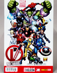 CÓMIC VENGADORES SECRETOS 28 PANINI MARVEL GRAPA DE KIOSCO
