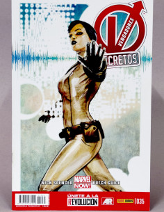 CÓMIC VENGADORES SECRETOS 35 PANINI MARVEL GRAPA DE KIOSCO
