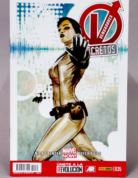 CÓMIC VENGADORES SECRETOS 35 PANINI MARVEL GRAPA DE KIOSCO