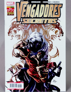CÓMIC VENGADORES SECRETOS 7 PANINI MARVEL GRAPA DE KIOSCO
