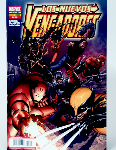 CÓMIC LOS NUEVOS VENGADORES 15 PANINI MARVEL GRAPA DE KIOSCO
