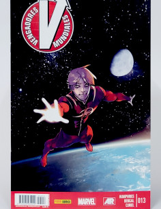 CÓMIC VENGADORES MUNDIALES 13 PANINI MARVEL GRAPA DE KIOSCO