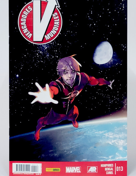 CÓMIC VENGADORES MUNDIALES 13 PANINI MARVEL GRAPA DE KIOSCO