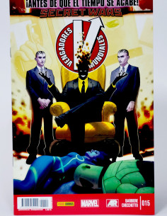 CÓMIC VENGADORES MUNDIALES 15 PANINI MARVEL GRAPA DE KIOSCO