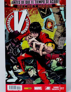 CÓMIC VENGADORES MUNDIALES 17 PANINI MARVEL GRAPA DE KIOSCO