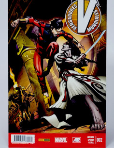 CÓMIC VENGADORES MUNDIALES 2 PANINI MARVEL GRAPA DE KIOSCO
