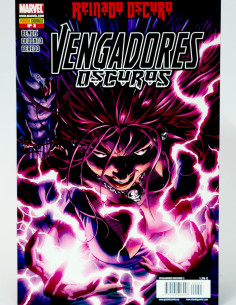 CÓMIC VENGADORES OSCUROS 3 REINADO OSCURO PANINI MARVEL...