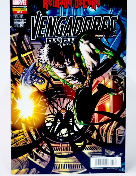 CÓMIC VENGADORES OSCUROS 6 REINADO OSCURO PANINI MARVEL GRAPA DE KIOSCO