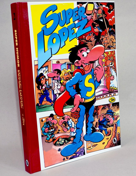 CÓMIC SUPER LÓPEZ 2 HUMOR JAN BRUGUERA CONTEMPORÁNEA CLÁSICA PENGUIN PRIMERA EDICIÓN DE KIOSCO