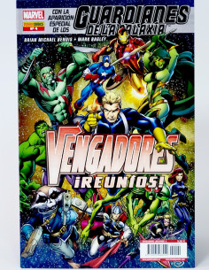 CÓMIC VENGADORES REUNIOS 4 PANINI MARVEL GRAPA DE KIOSCO