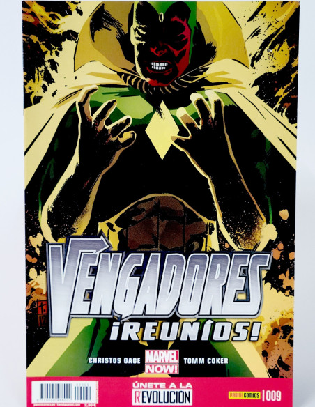 CÓMIC VENGADORES REUNIOS 9 PANINI MARVEL GRAPA DE KIOSCO