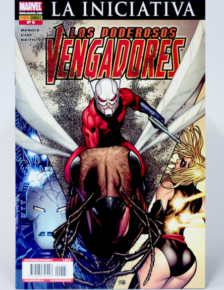 CÓMIC LOS PODEROSOS VENGADORES 5 LA INICIATIVA PANINI MARVEL GRAPA DE KIOSCO