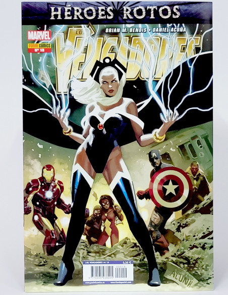 CÓMIC LOS VENGADORES 19 VOL.4 PANINI VOLUMEN MARVEL GRAPA DE KIOSCO