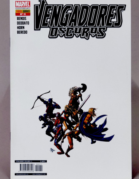 CÓMIC VENGADORES OSCUROS 11 PANINI MARVEL GRAPA DE KIOSCO