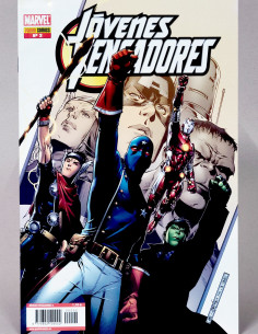 CÓMIC JÓVENES VENGADORES 2 PANINI MARVEL GRAPA DE KIOSCO