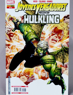 CÓMIC JÓVENES VENGADORES 2 HULKLING PANINI MARVEL GRAPA...